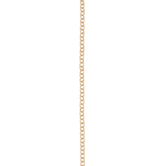 7.5&#x22; Gold Rolo Chain Bracelet by Bead Landing&#x2122;